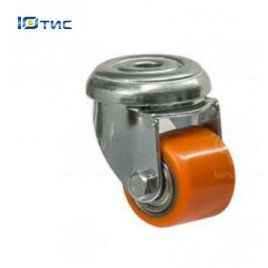 Колесо поворотное полиуретановое Medium с отверстием